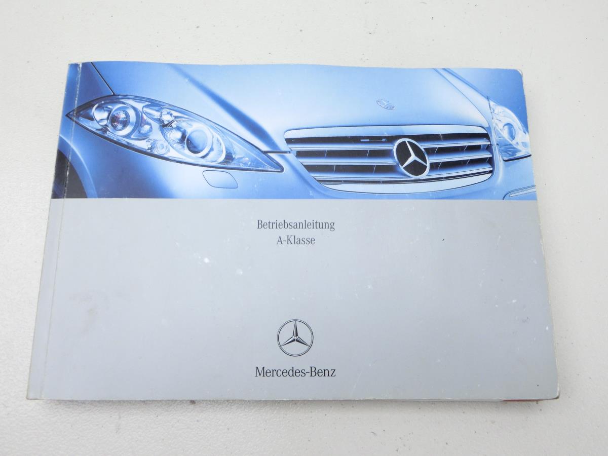 Serviceheft Betriebsanleitung Anleitung Bordmappe Fur Mercedes W169 A150 04 08