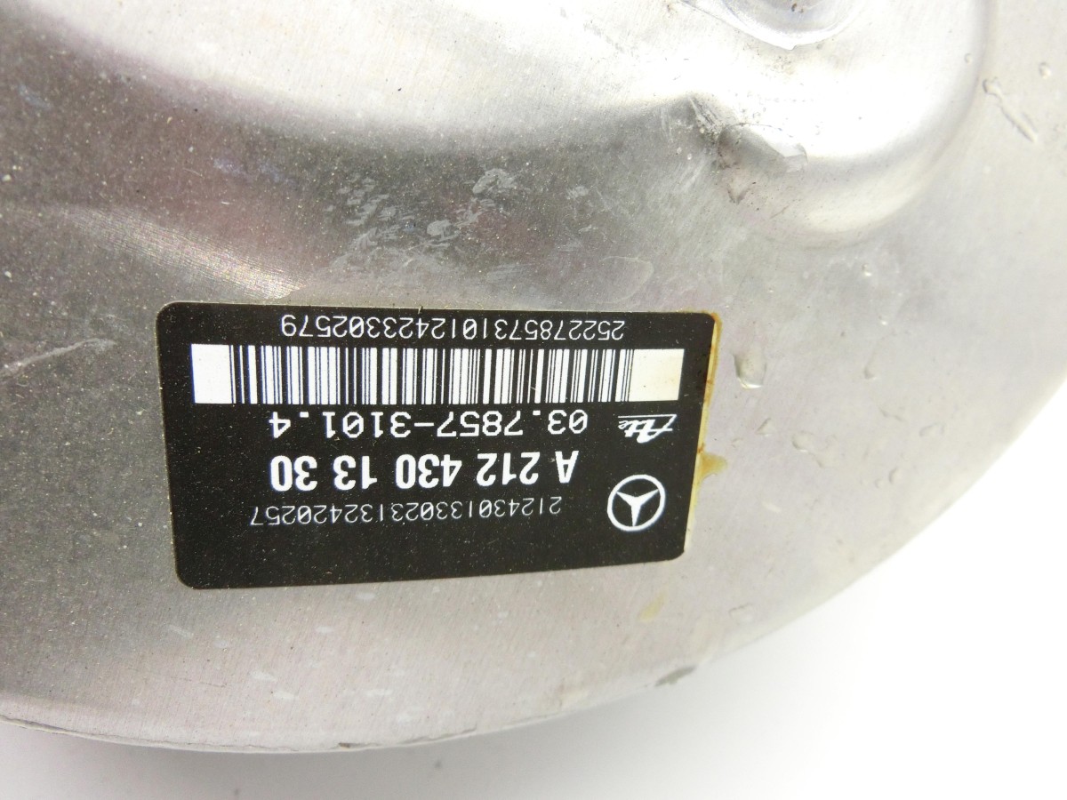 Mercedes E250 W212 13-16 2,0 155KW  Bremskraftverstärker A2124301330 03.7857-3101.4