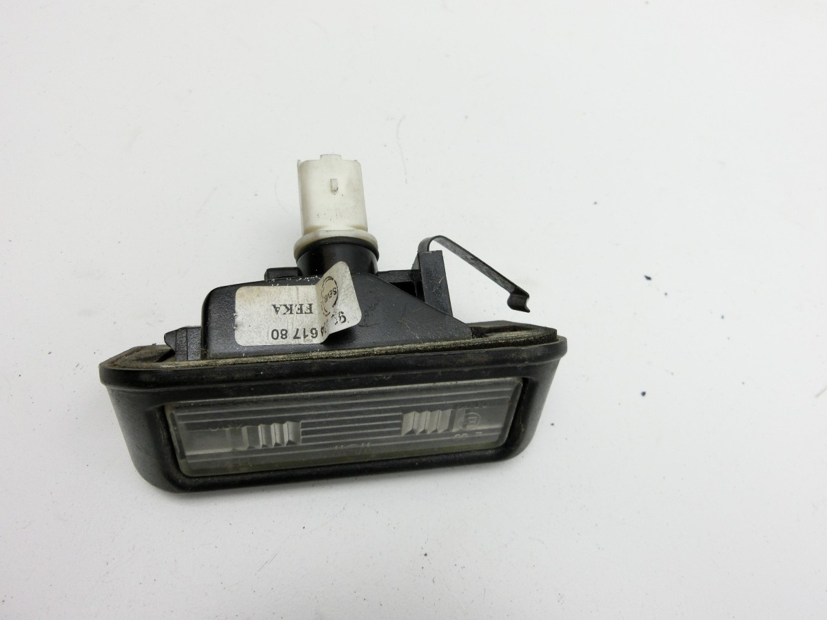 Citroen Jumpy II 07-12  Kennzeichenleuchte Links Hinten