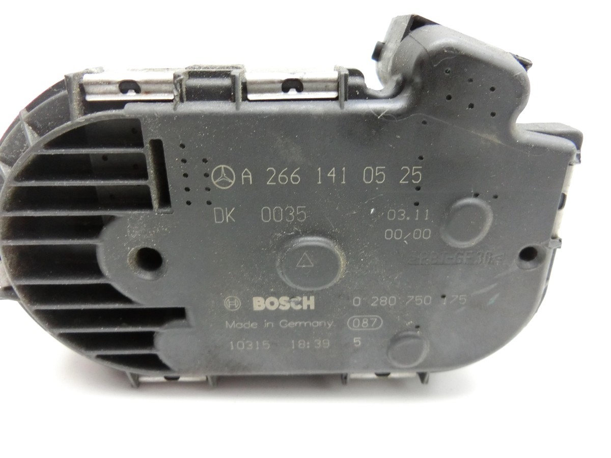 Mercedes S204 C180 09-14 CGI 1,8 115KW 271.820  Drosselklappe A2661410525 0280750175