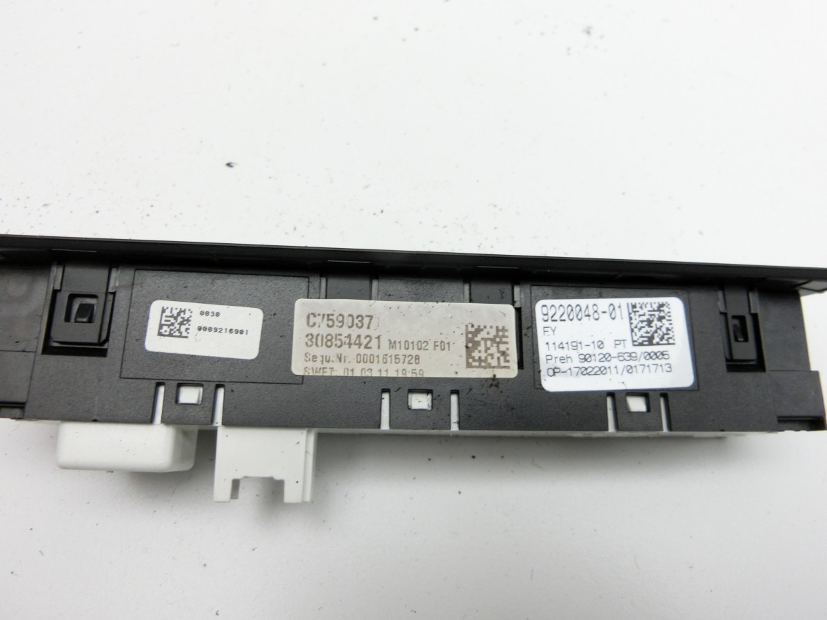 BMW 5er GT F07 09-13  Schalter Fahrerassistenzsysteme Spurwechselwarnung Head-Up Links 9220048 9220048-01 30854421