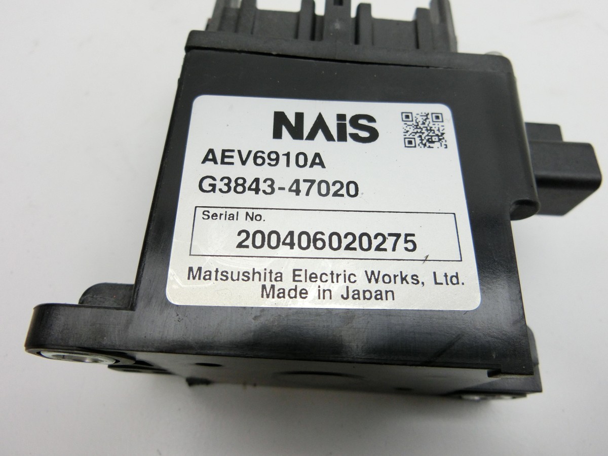Toyota Prius W2 II 05-09  Relais Batterie Hauptrelais Pos.3 AEV6910A G3843-47020