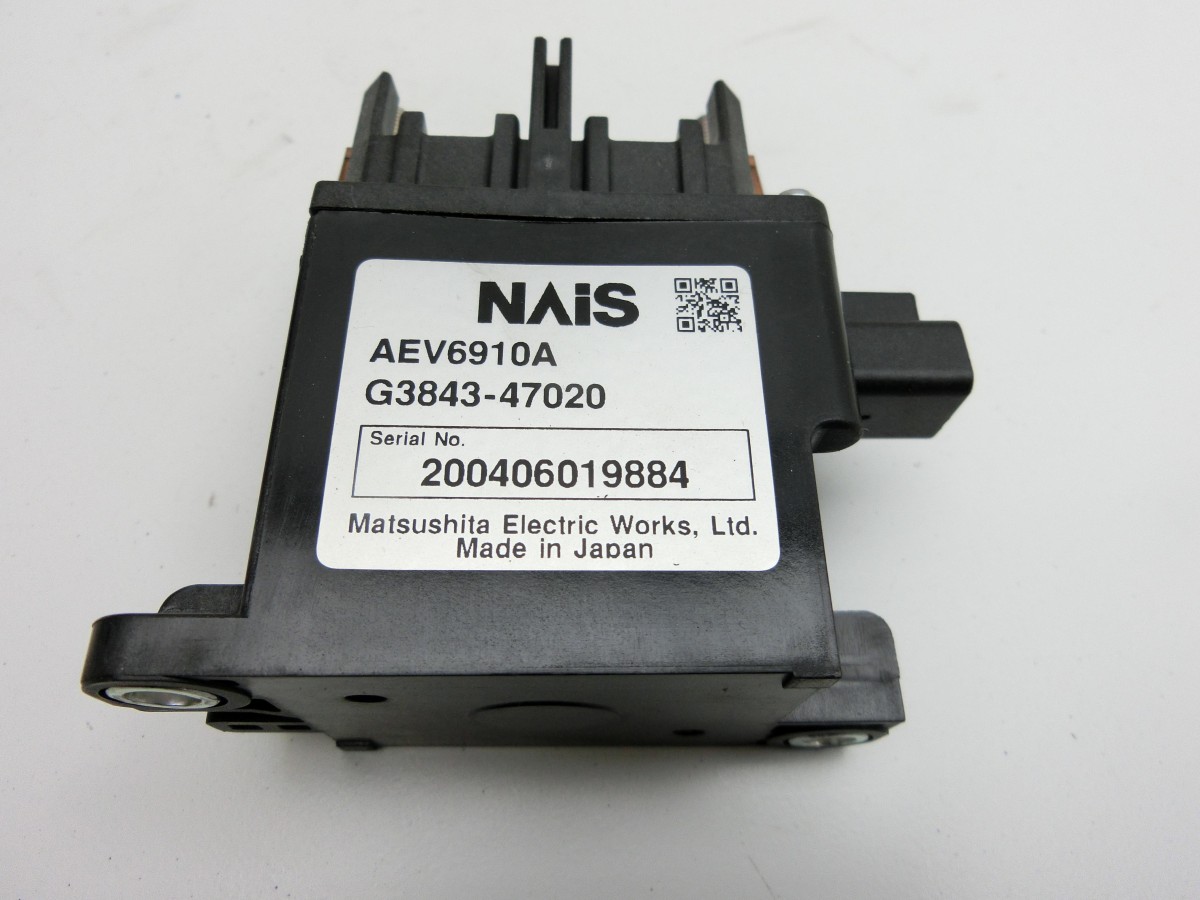 Toyota Prius W2 II 05-09  Relais Batterie Hauptrelais Pos.3 G3843-47020 AEV6910A