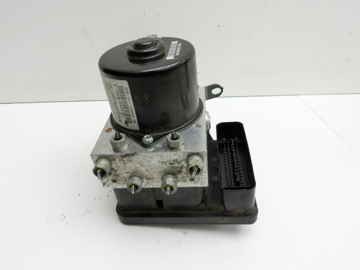 BMW E81 1er 116i LCI 07-13  ABS Steuergerät Aggregat Hydraulikblock 2460463 34512460463 6008393 6784763 6784763-01 100960-08393