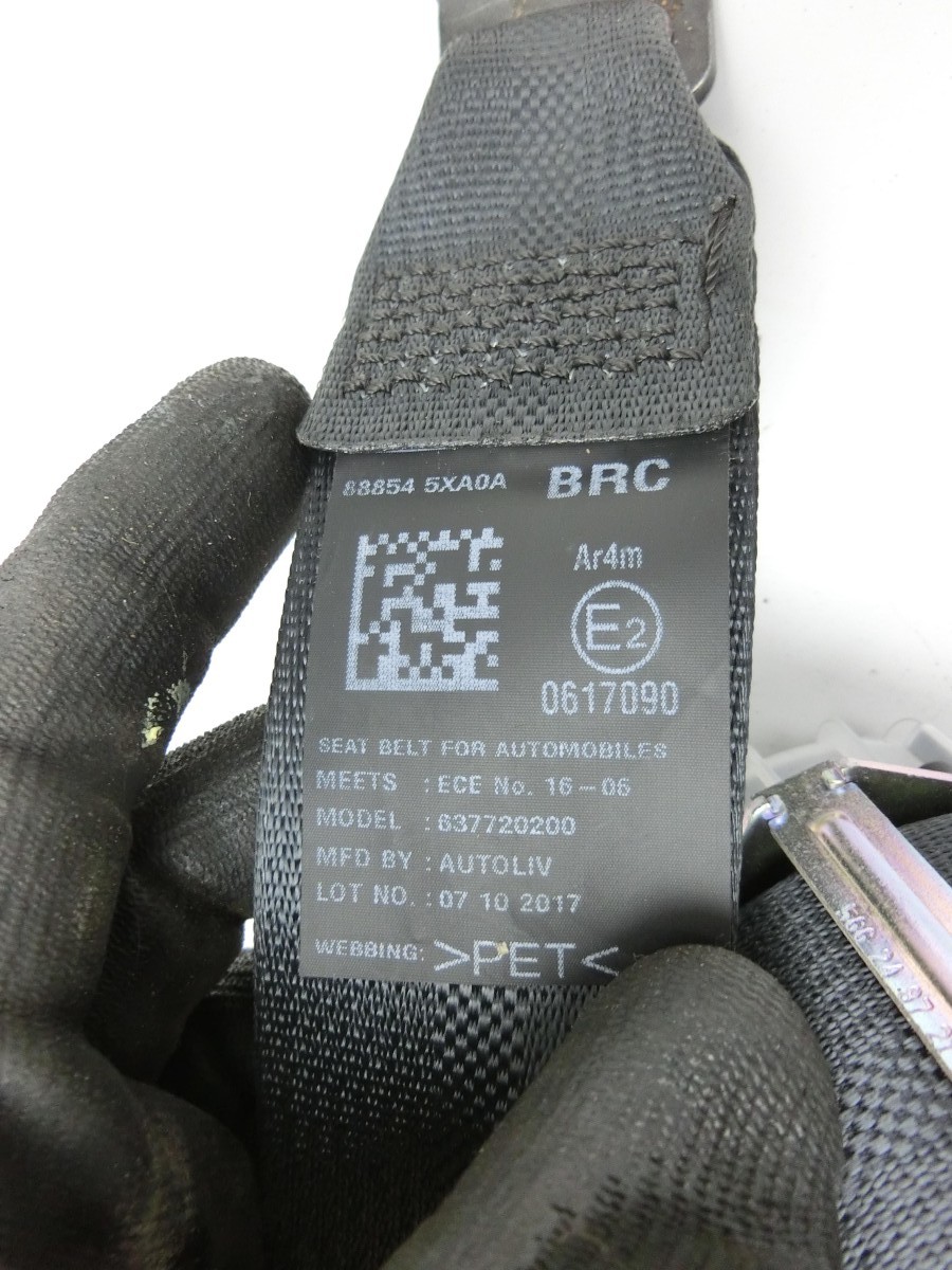 Mercedes X-Kl 470 X220d 17-20   Gurt Sicherheitsgurt Mitte Hinten 639660400B 88854-5XA0A 837720200