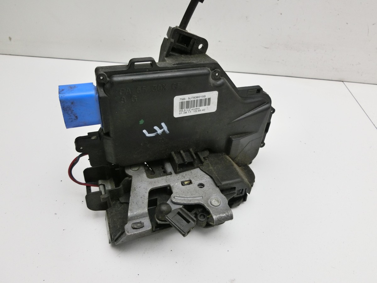 Skoda Roomster 5J 5J7 10-15 Kombi  Türschloss m. ZV Stellmotor Links Hinten 5J7839015B