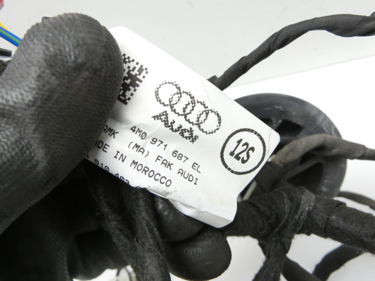 Audi Q7 4M 15-19   Kabelbaum für Tür und Fensterheber Links Hinten 4M0971687FS 4M0971687EL
