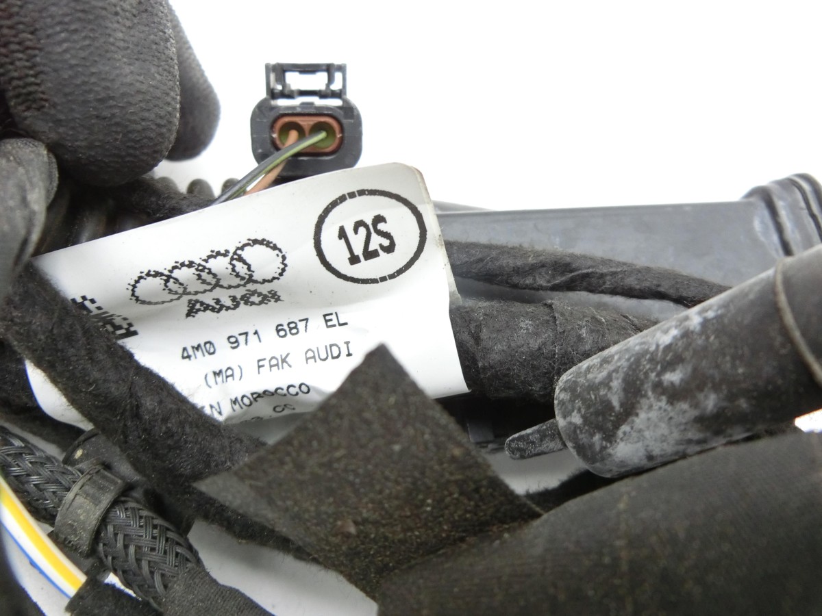 Audi Q7 4M 15-19   Kabelbaum für Tür und Fensterheber Links Hinten 4M0971687FS 4M0971687EL
