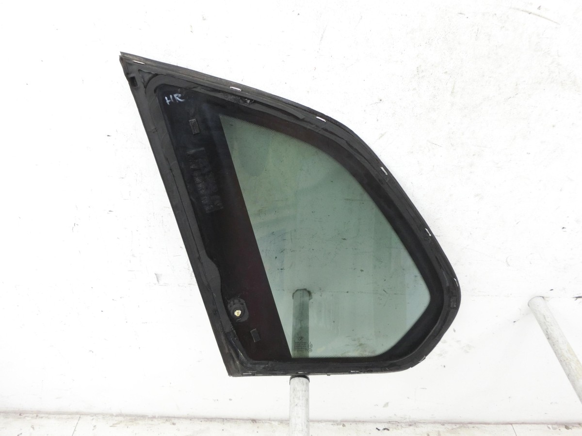 BMW X5 E70 07-10   Seitenscheibe Feste Scheibe Rechts Hinten Orig. getönt Chrom 7129730 51357129730