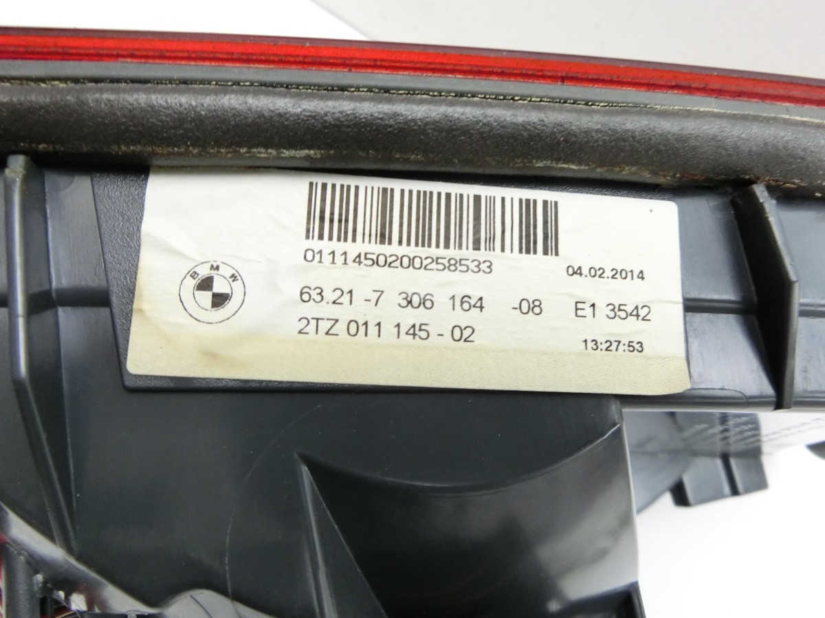 BMW 525d F10 13-17 Lim  Rückleuchte Heckleuchte für Klappe Innen Rechts 63217306164 7306164 63.21-7306164-08 2TZ011145-02
