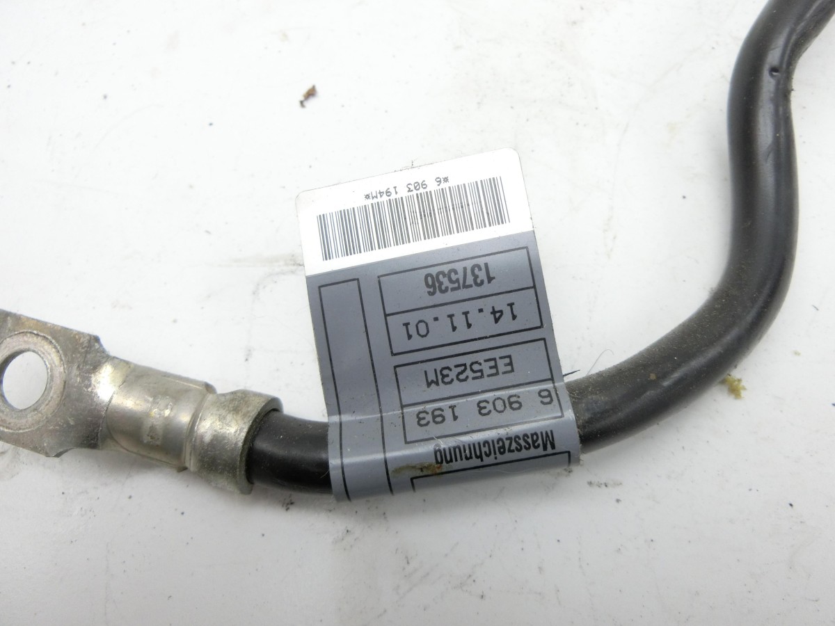 BMW 318Ci E46 00-03 Cabrio Kabelbaum für Batterie BMW 318Ci E46 00-03 25.02.2002 61126903194 6903194 gebraucht Vorschau 2