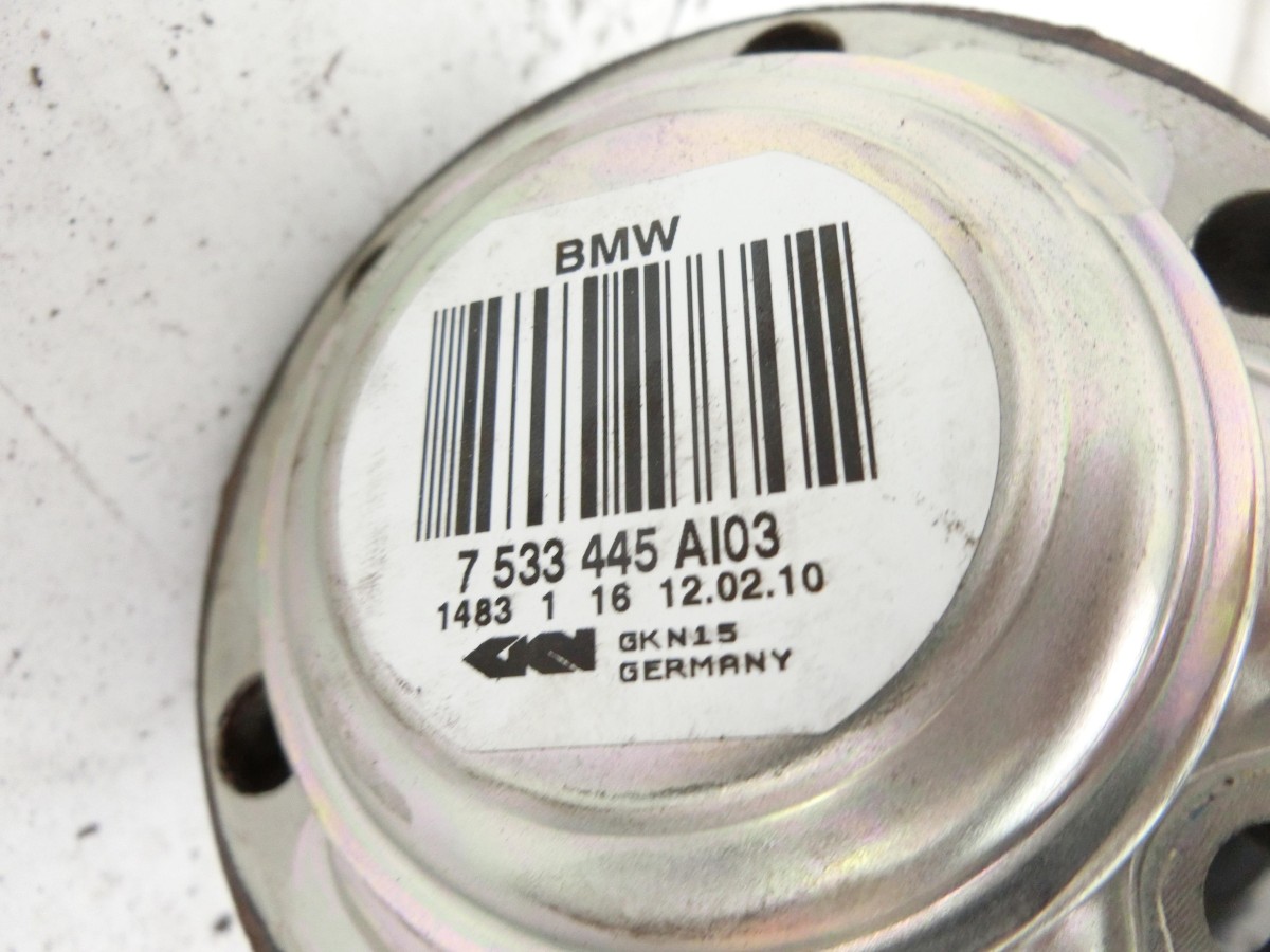 BMW E88 120d LCI 08-11 Cabrio 2,0d 105KW  Antriebswelle Gelenkwelle Hinten Links 7533445A103 7533445AI03