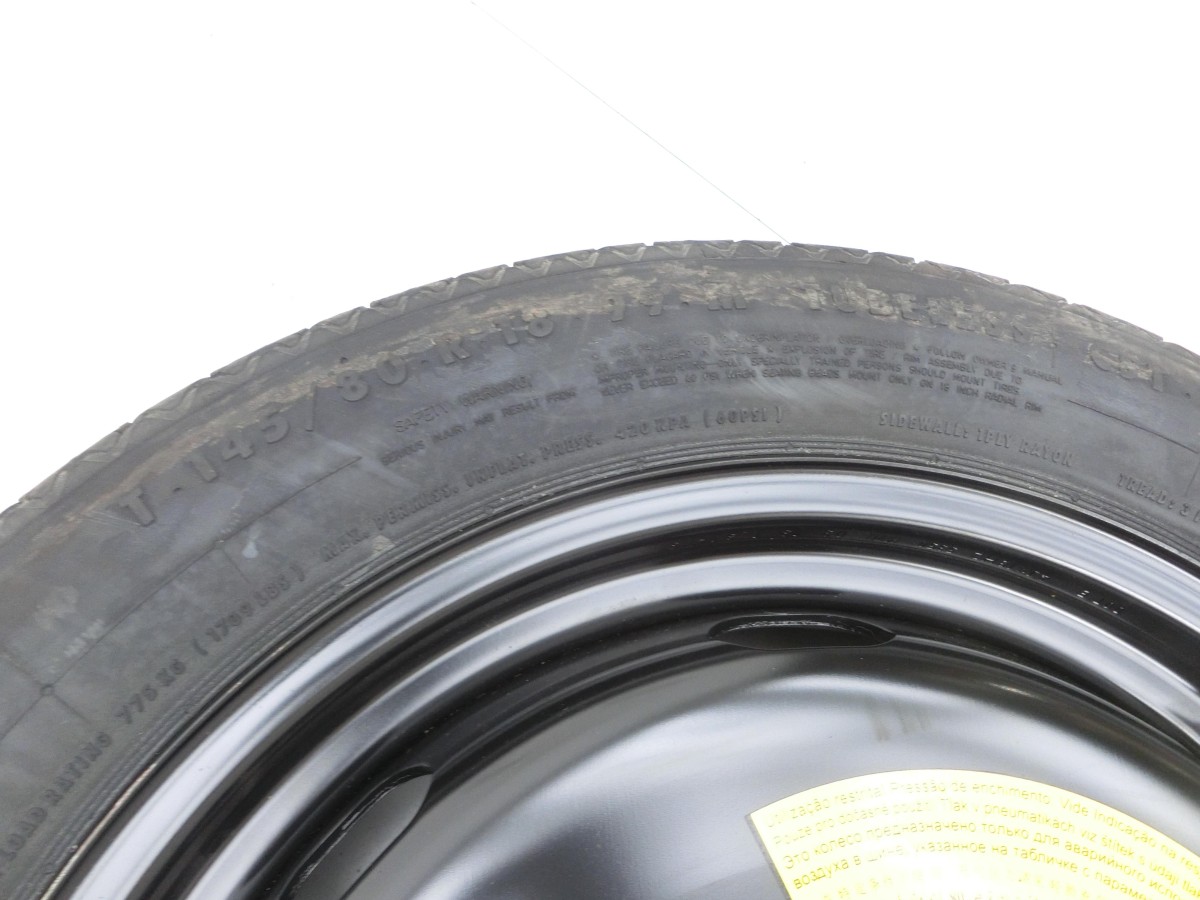 Audi Q3 8U 11-14 1 x Komplettrad Ersatzrad Stahlfelge Sommerreifen 145/80R18 5X112 Audi Q3 8U 11-14 25.04.2013... Vorschau 4