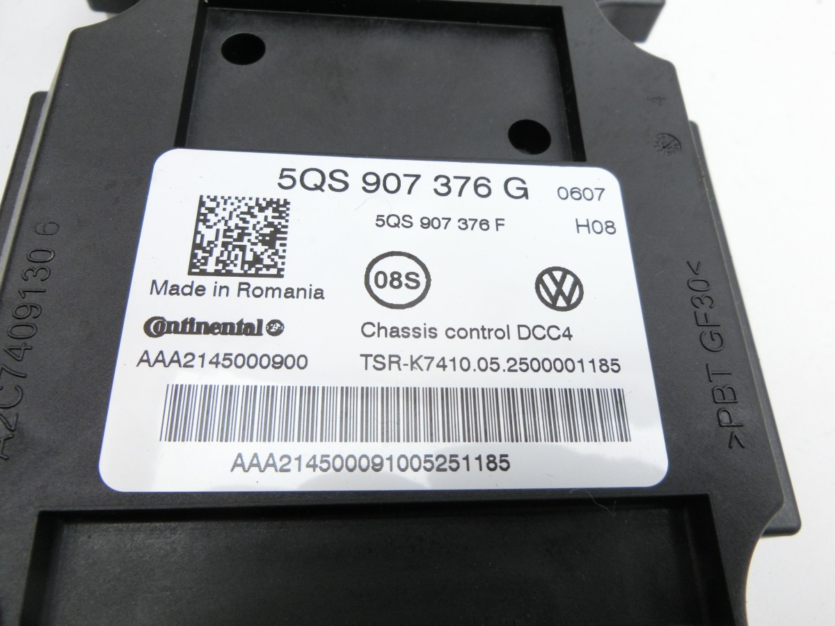 VW Tayron R41   Steuergerät ECU Modul  Raddämpfungselektronik Chassis Control DCC4 SG 5QS907376G 5QS907376F