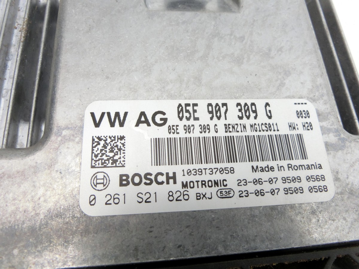 VW Golf 8 VIII 19-24 TSI 1,5 96KW  Steuergerät ECU für Motor Motorsteuergerät 05E906012AN 05E907309G 0261S21826