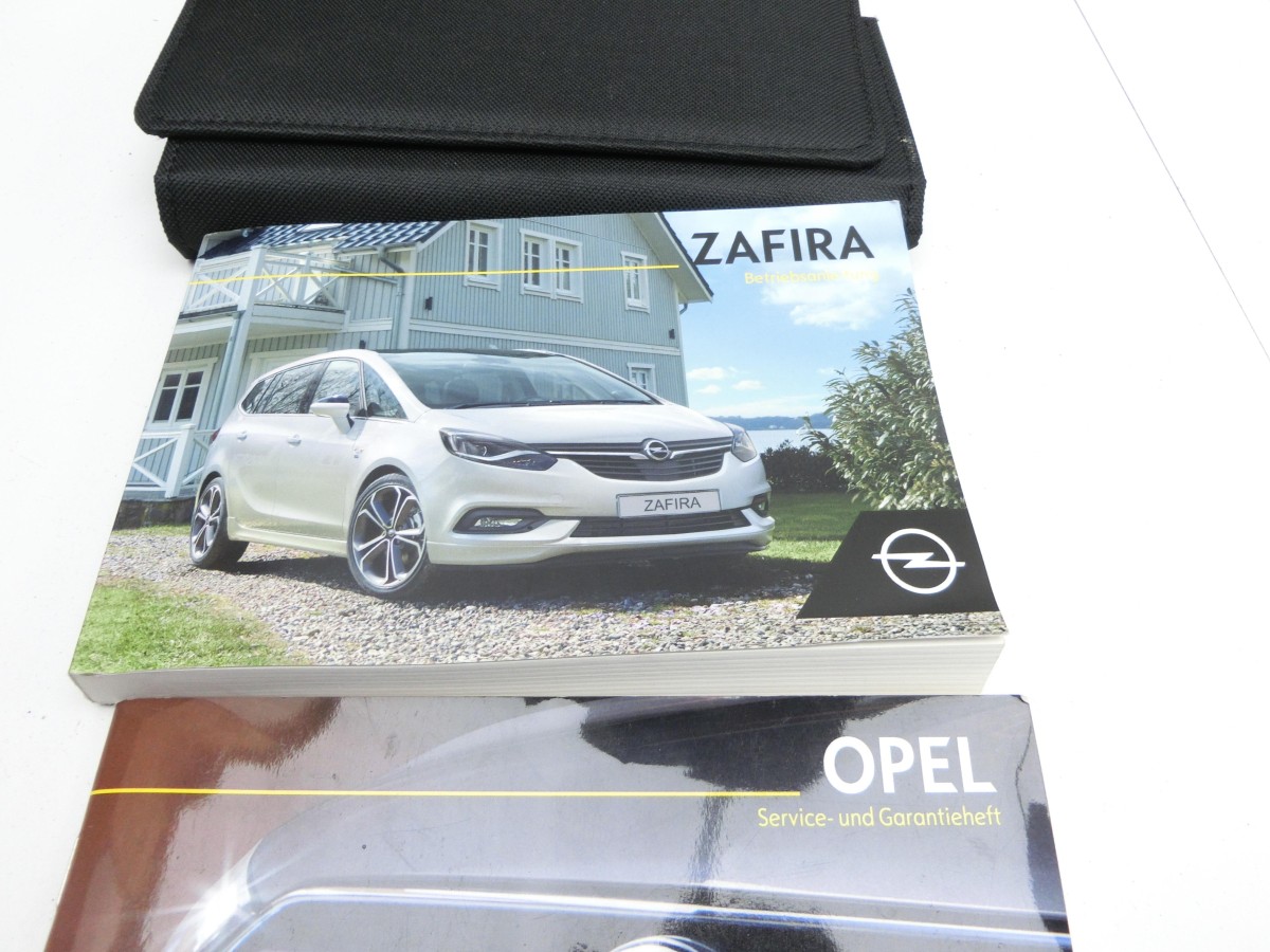 Opel Zafira Tourer C P12 16-19  Serviceheft Betriebsanleitung Anleitung Bordmappe
