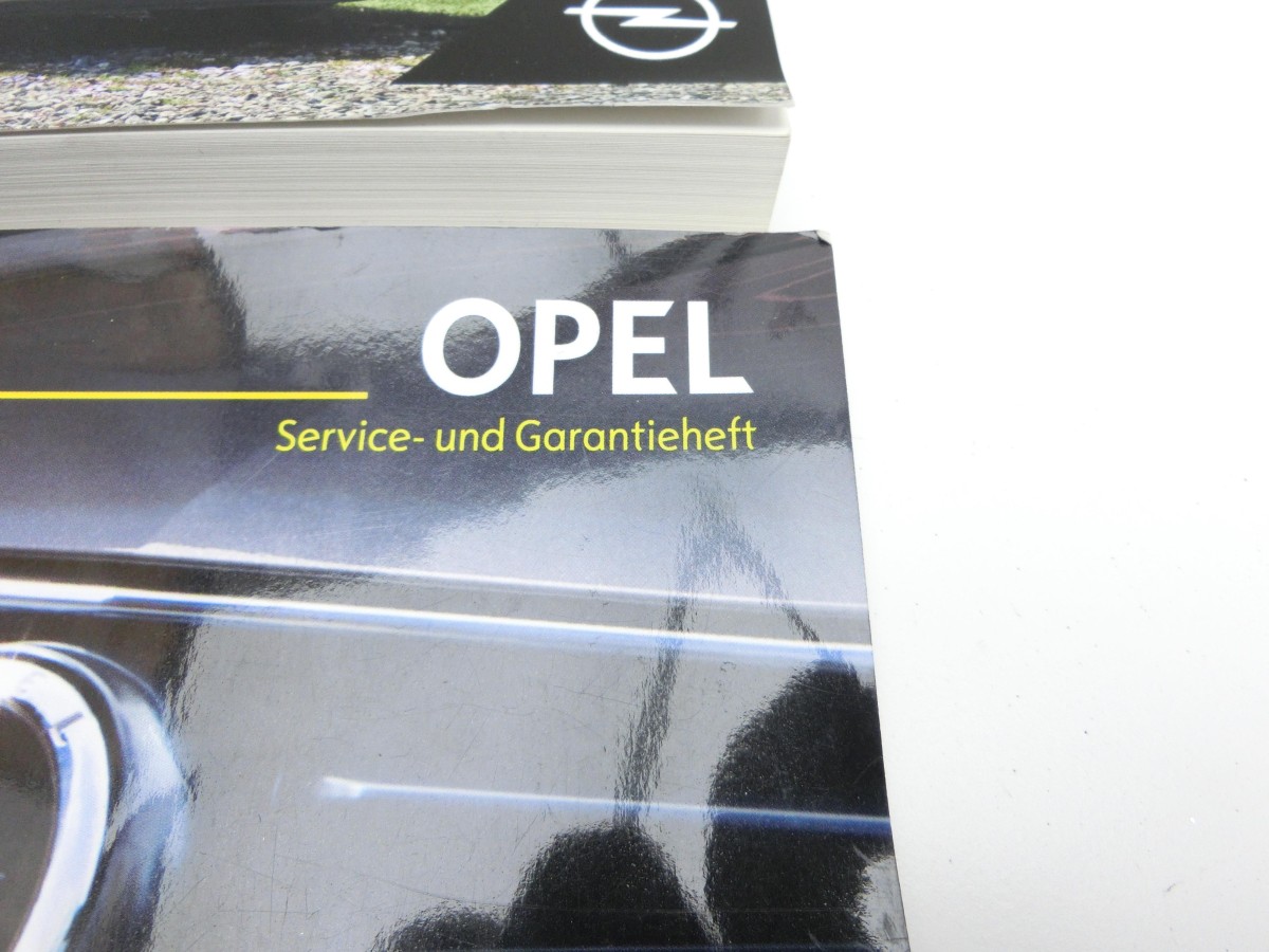 Opel Zafira Tourer C P12 16-19  Serviceheft Betriebsanleitung Anleitung Bordmappe