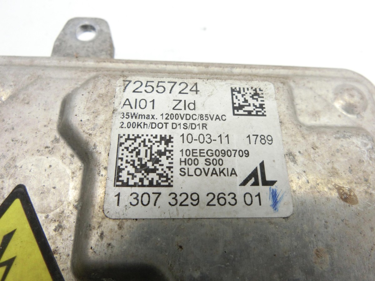 BMW X3 F25 10-14  Xenon Vorschaltgerät Rechts 7356250 63117356250 7255724 130732926301