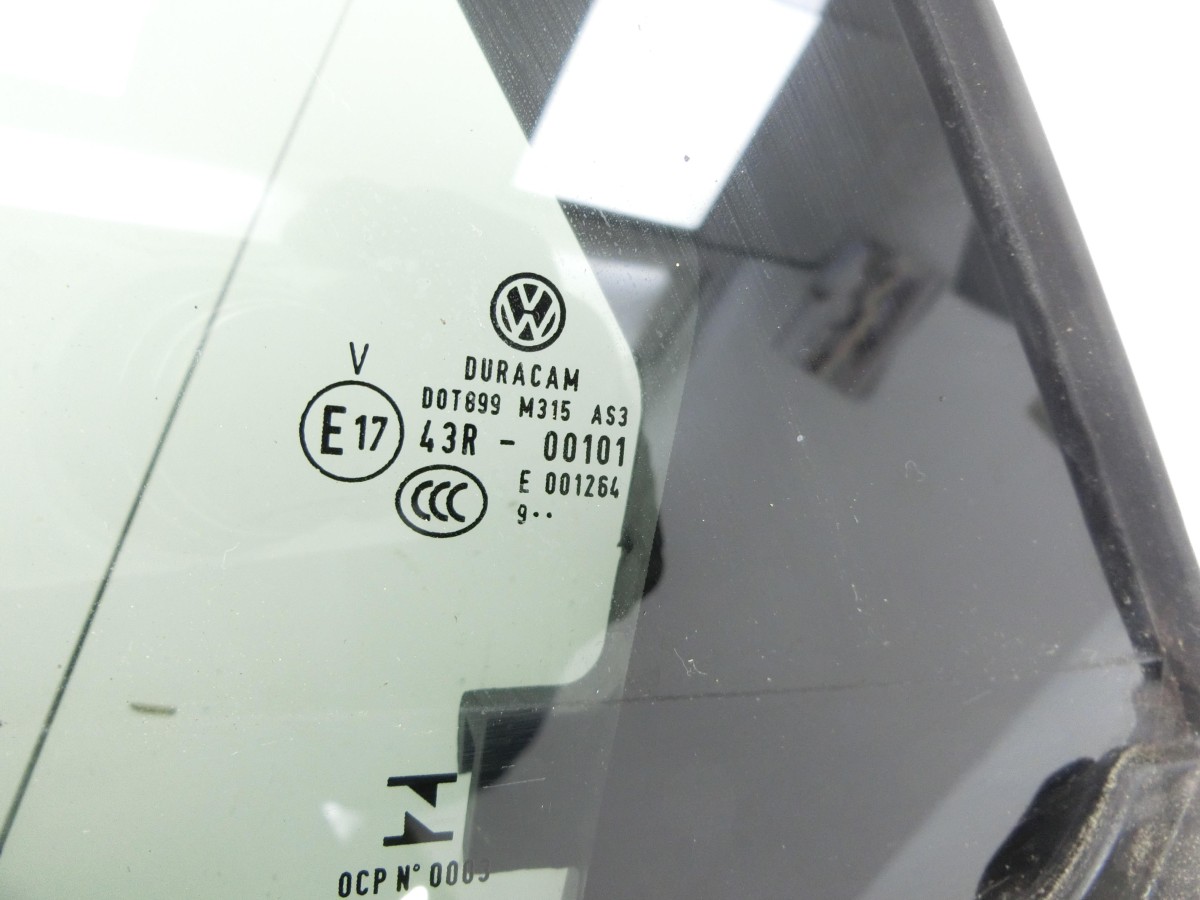 VW T-Roc A1 17-21   Seitenscheibe Feste Scheibe Links Hinten Orig. getönt 2GA845213G