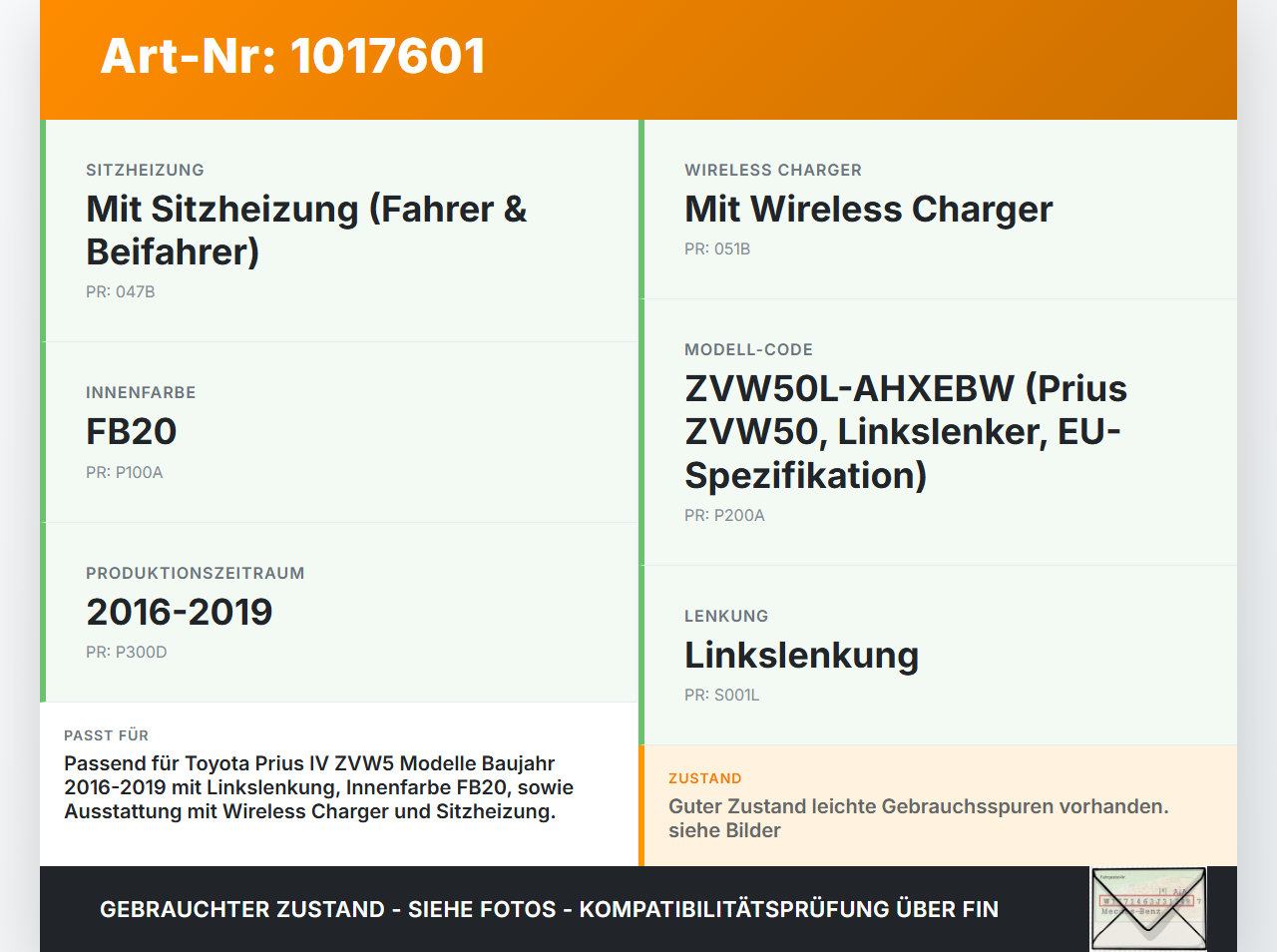 Toyota Prius IV ZVW5 16-19 Blende Mittelkonsole mit Becherhalter Ablagefach Toyota Prius IV ZVW5 16-19 02.09.2016... Vorschau 3
