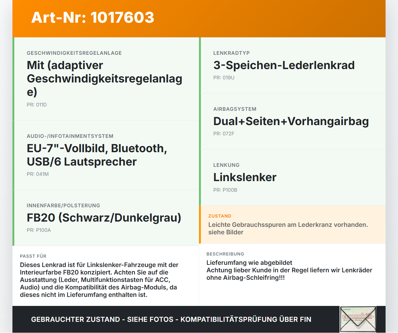 Toyota Prius IV ZVW5 16-19 Lenkrad Airbaglenkrad Toyota Prius IV ZVW5 16-19 02.09.2016 AESW816PYKAC... Vorschau 3