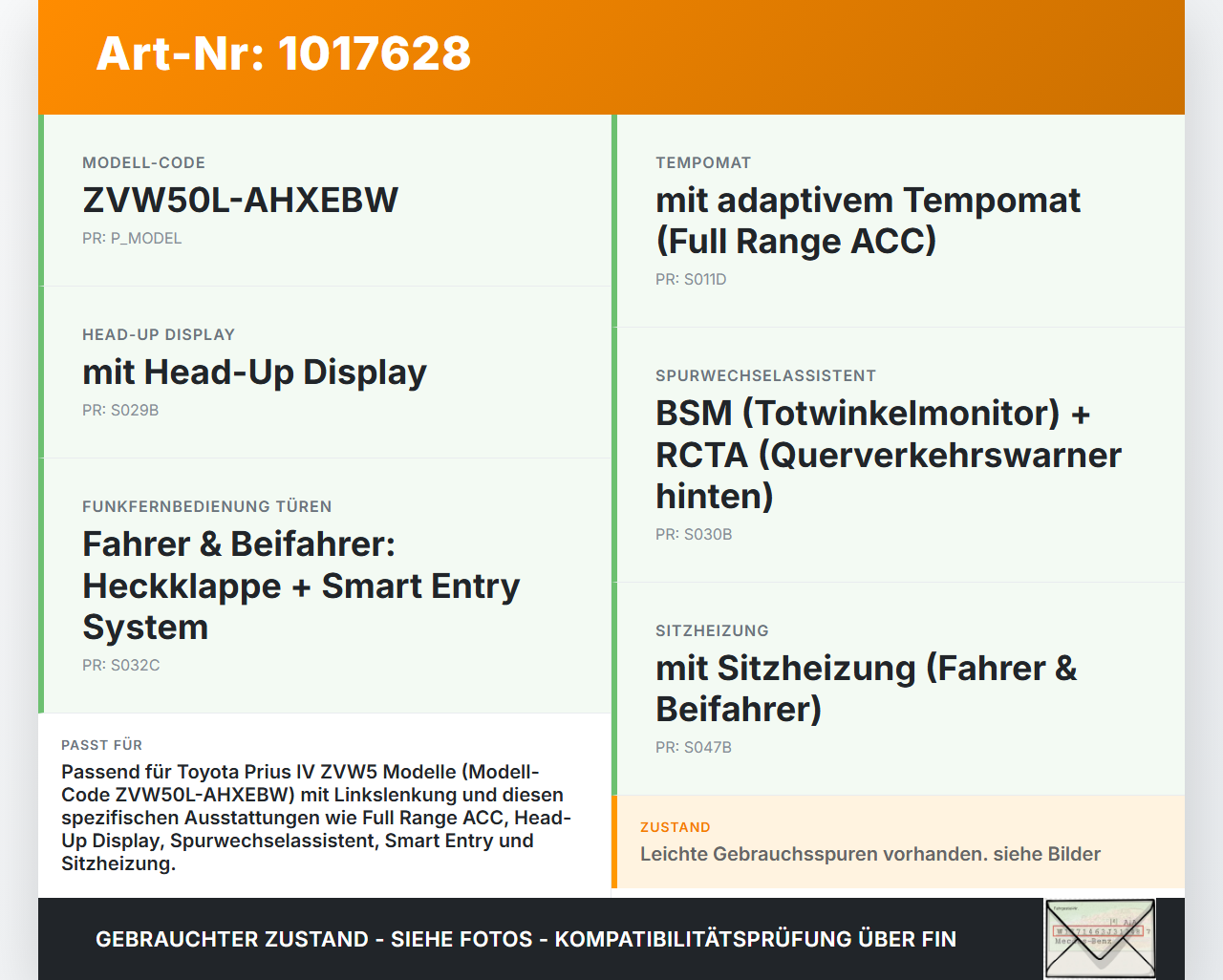 Toyota Prius IV ZVW5 16-19 Steuergerät ECU Modul Komfort Körpersteuergerät SG Toyota Prius IV ZVW5 16-19 02.09.2016... Vorschau 3