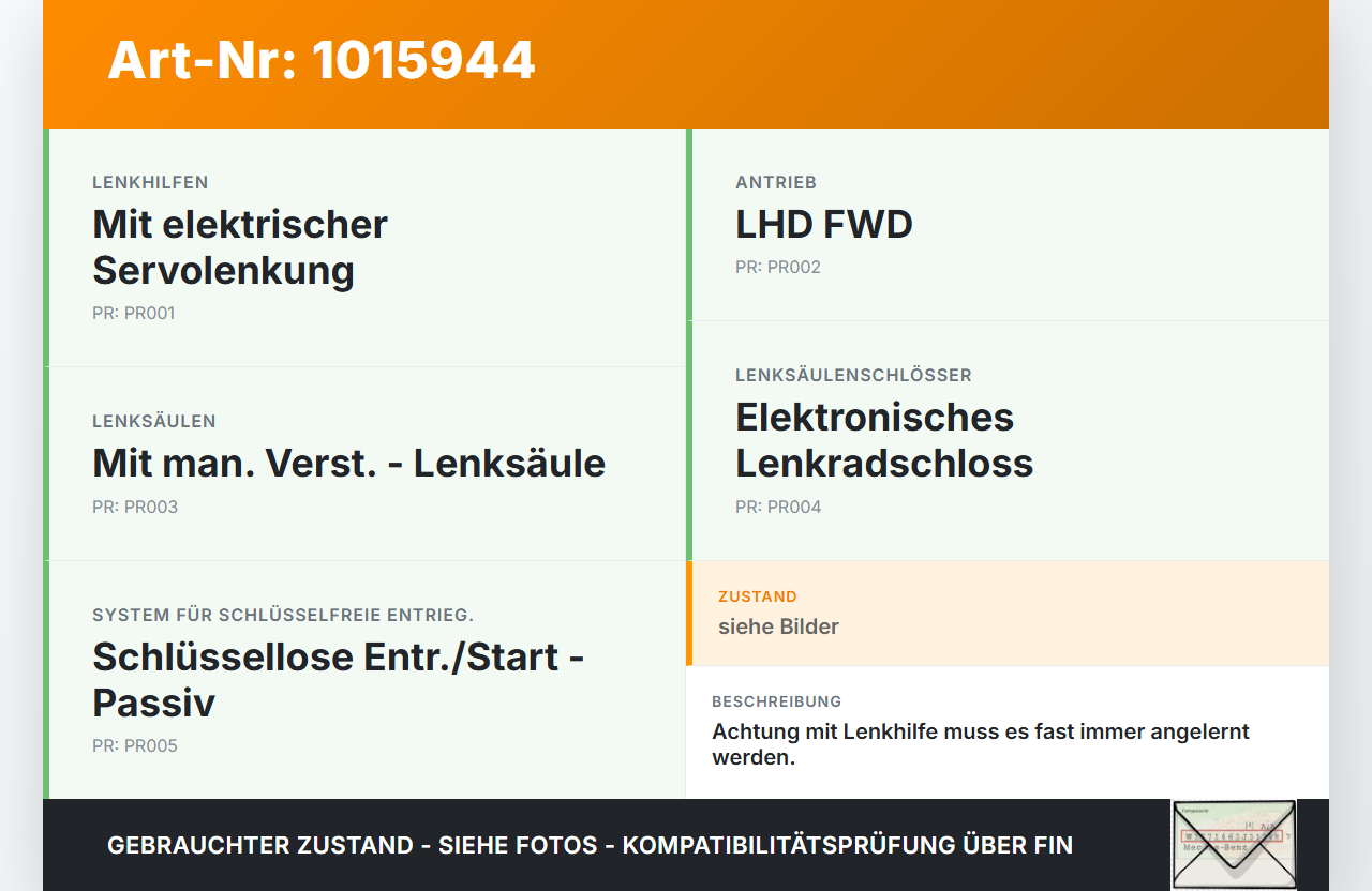 Ford EcoSport 12-22 Lenkhilfe Lenksäule elektrisch Ford EcoSport 12-22 14.10.2014 CN15-3D071-EE 54086534A... Vorschau 3
