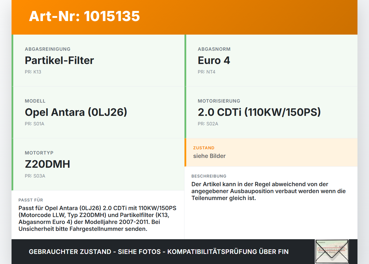 Opel Antara 07-11 CDTI 2,0 110KW Ladeluftschlauch Hose Ansaugrohr Luftschlauch Pos.1 Opel Antara 07-11 17.02.2010... Vorschau 3