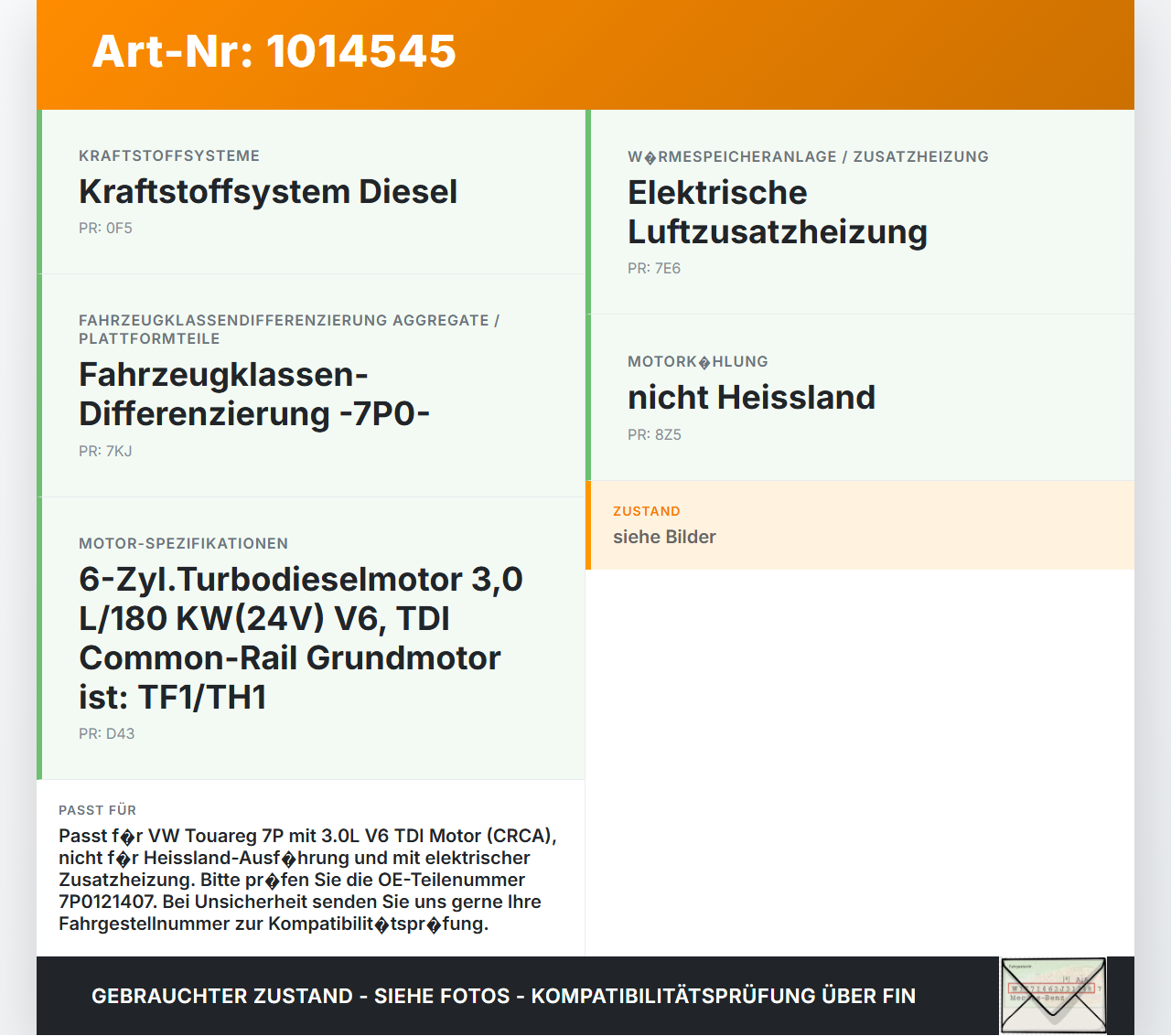 VW Touareg 7P 10-14 3,0 Ausgleichsbehälter für Kühlmittel VW Touareg 7P 10-14 11.10.2011 7P0121407 gebraucht Vorschau 3