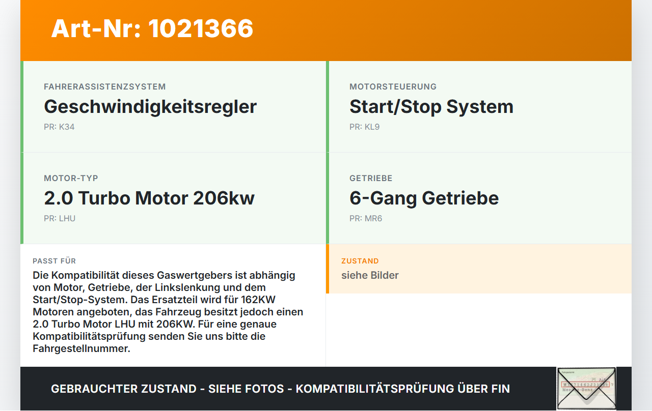 Opel Insignia A G09 09-13 2,0T 162KW Gaswertgeber Gaspedal Opel Insignia A G09 09-13 05.10.2012 13237352... Vorschau 3