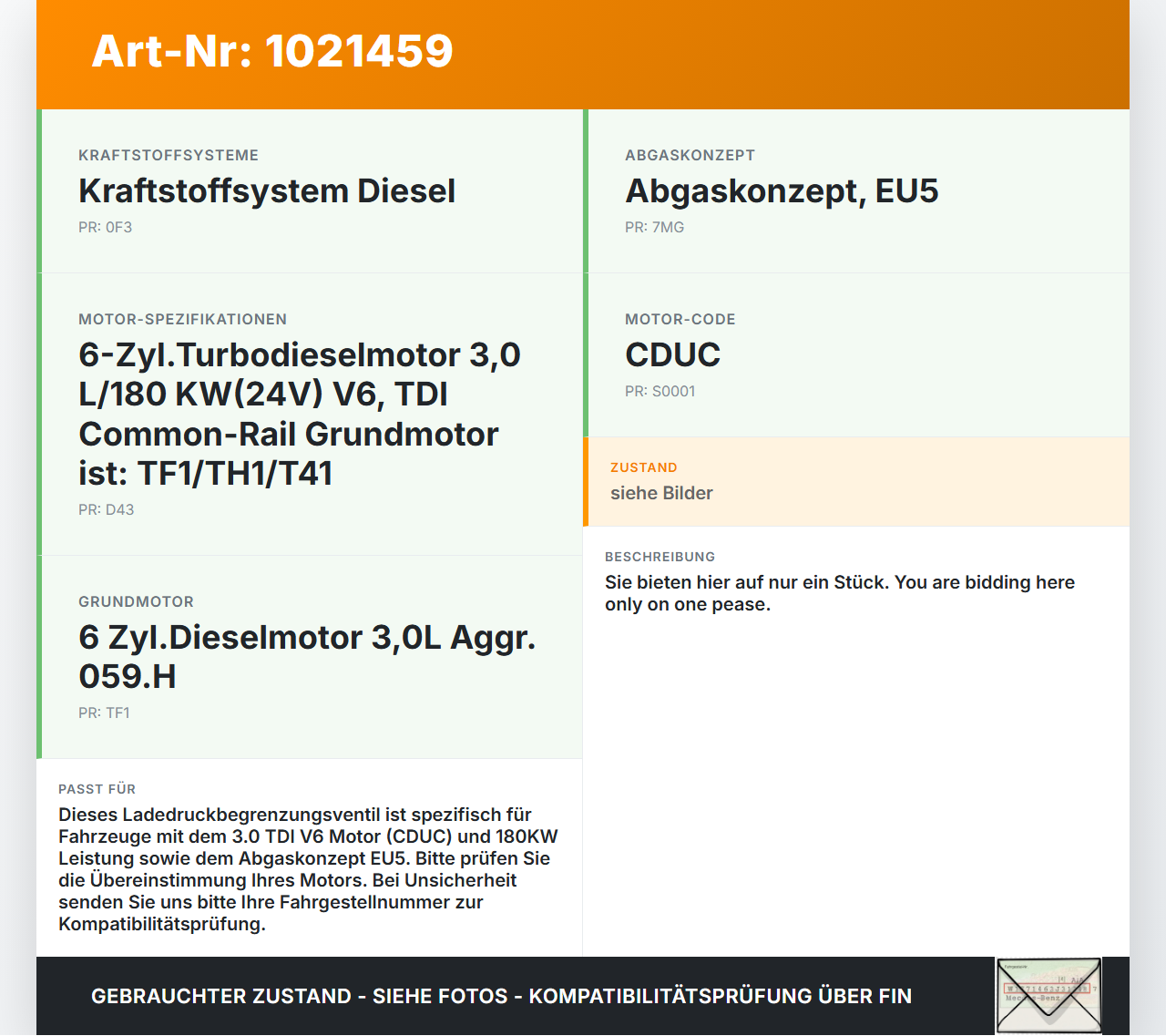 Audi A5 8T 11-16 TDI 3,0 180KW Ladedruckbegrenzungsventil Magnetventil Ventil Audi A5 8T 11-16 04.04.2013... Vorschau 3