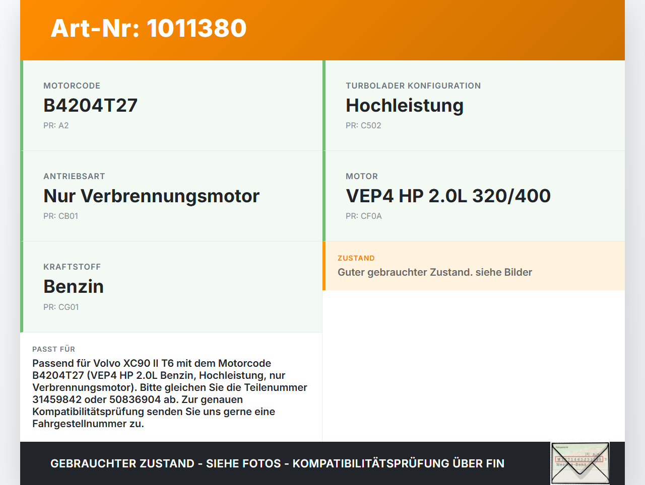 Volvo XC 90 XC90 II T6 T6 2,0 235KW B4204T27 Drosselklappe Drosselklappenstutzen Volvo XC 90 XC90 II T6 02.11.2018... Vorschau 3