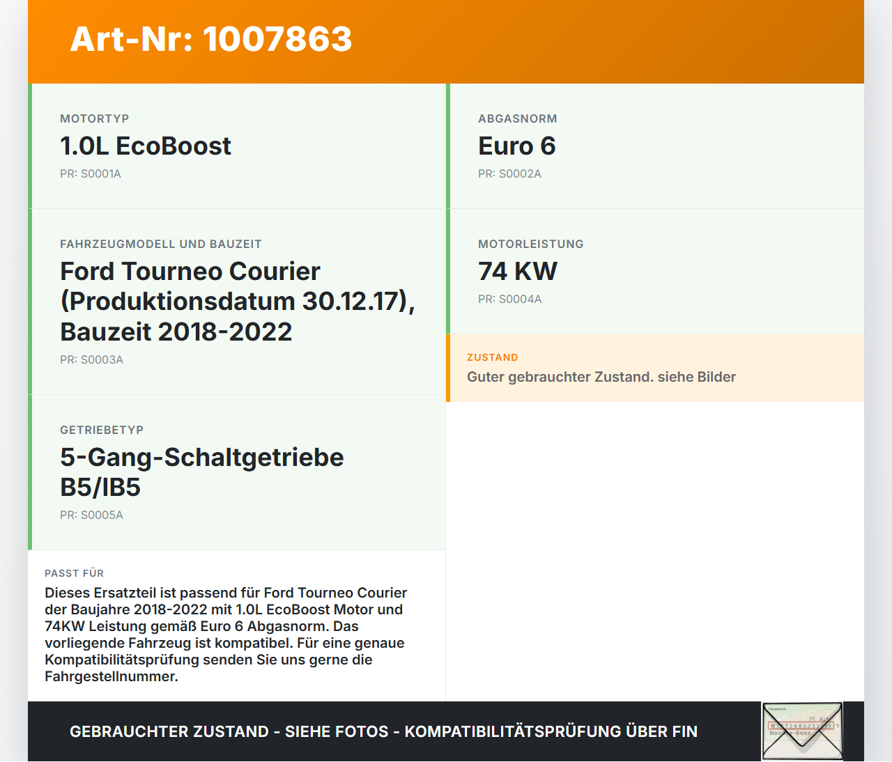 Ford Tourneo Courier 18-22 1,0 74KW EcoBoost Ansaugbrücke Ansaugkrümmer Ford Tourneo Courier 18-22 30.12.2017... Vorschau 3