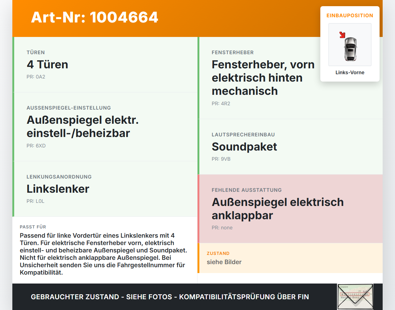 Skoda Fabia III NJ 14-22 5T Kabelbaum Tür und Fensterheber Links Vorne Skoda Fabia III NJ 14-22 04.10.2018... Vorschau 3