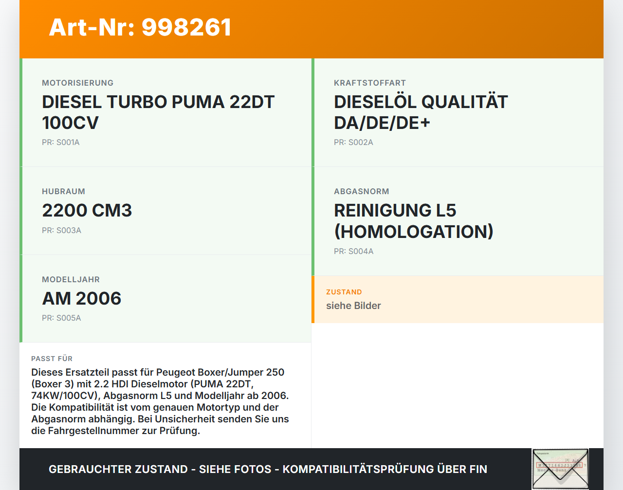 Peugeot Boxer Jumper 250 06-12 HDI 2,2 74KW Einspritzleiste Düsenstock für Einspritzanlage Peugeot Boxer Jumper 250... Vorschau 3