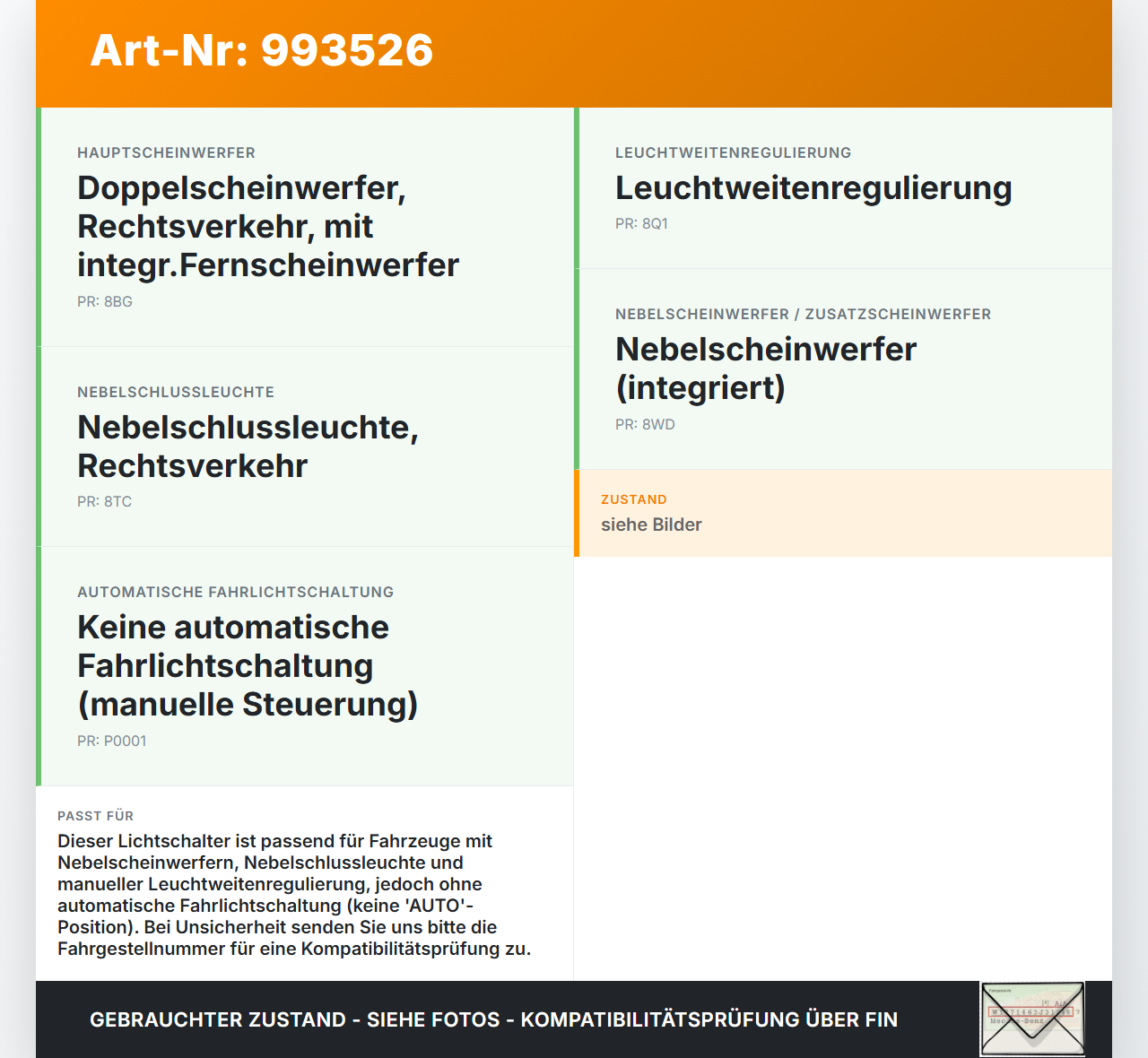 VW Golf V 1K 03-09 Lichtschalter Schalter VW Golf V 1K 03-09 19.10.2007 1K0941431AJ 1K0941431AJK1AJT gebraucht Vorschau 3