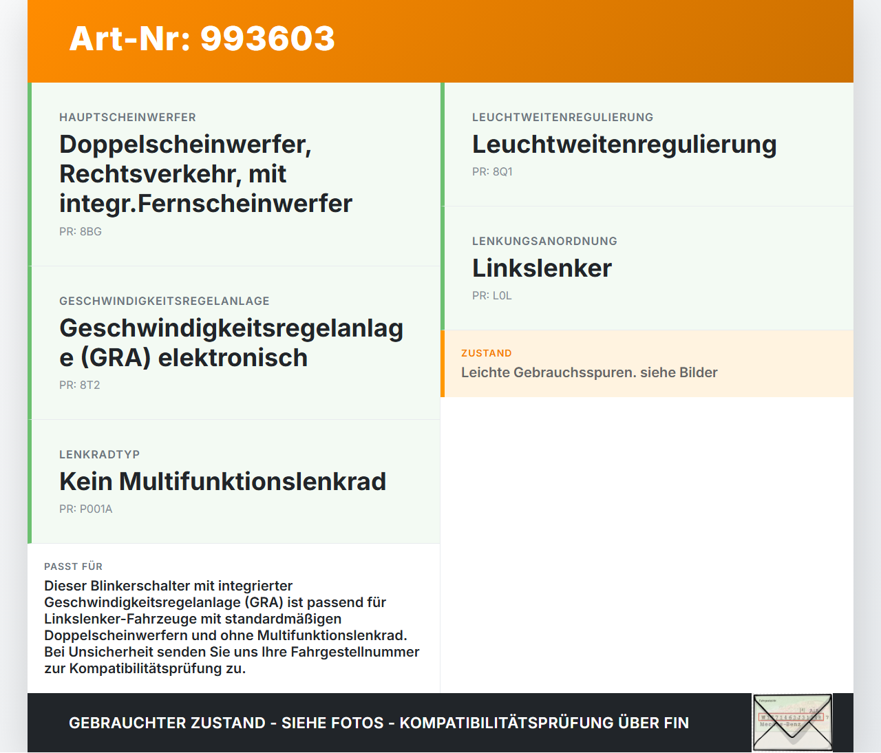 VW Golf V 1K 03-09 Blinkerschalter Lenkstockschalter Blinker VW Golf V 1K 03-09 19.10.2007 1K0953513G 1K0953513F... Vorschau 3