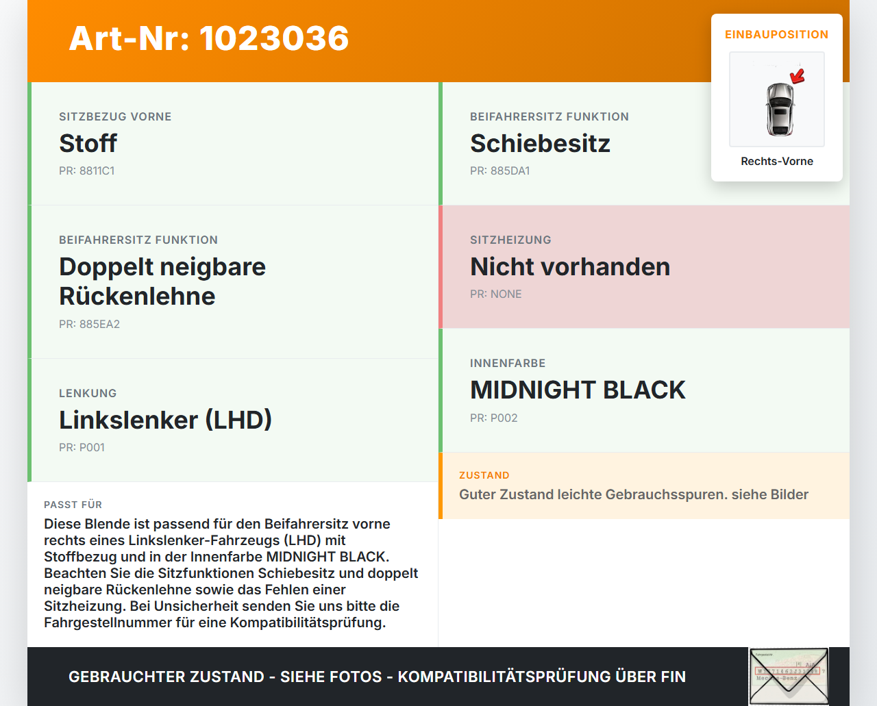 Hyundai IX35 LM 09-13 Blende Innen Auflage Applikation für Beifahrer Sitz Rechts Vorne Hyundai IX35 LM 09-13... Vorschau 3
