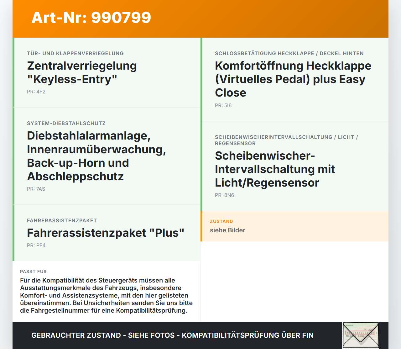 VW Tiguan II AD 16-20 Steuergerät ECU SG BCM PQ37H Body Control VW Tiguan II AD 16-20 11.11.2016 5Q0937084CG... Vorschau 3