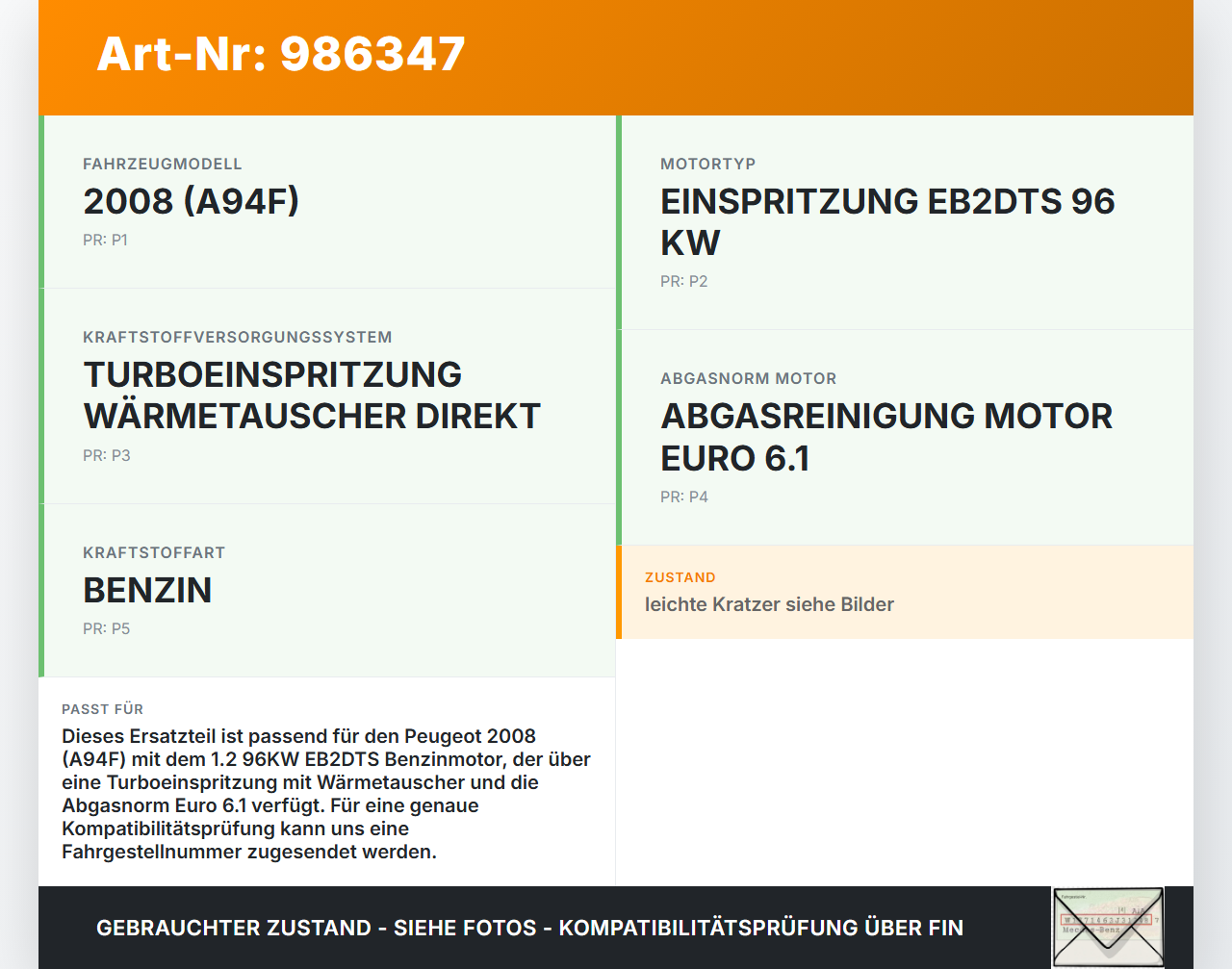 Peugeot 2008 I 16-19 1,2 96KW EB2DTS Ansaugbrücke Ansaugkrümmer Saugrohr Peugeot 2008 I 16-19 30.06.2016 gebraucht Vorschau 3