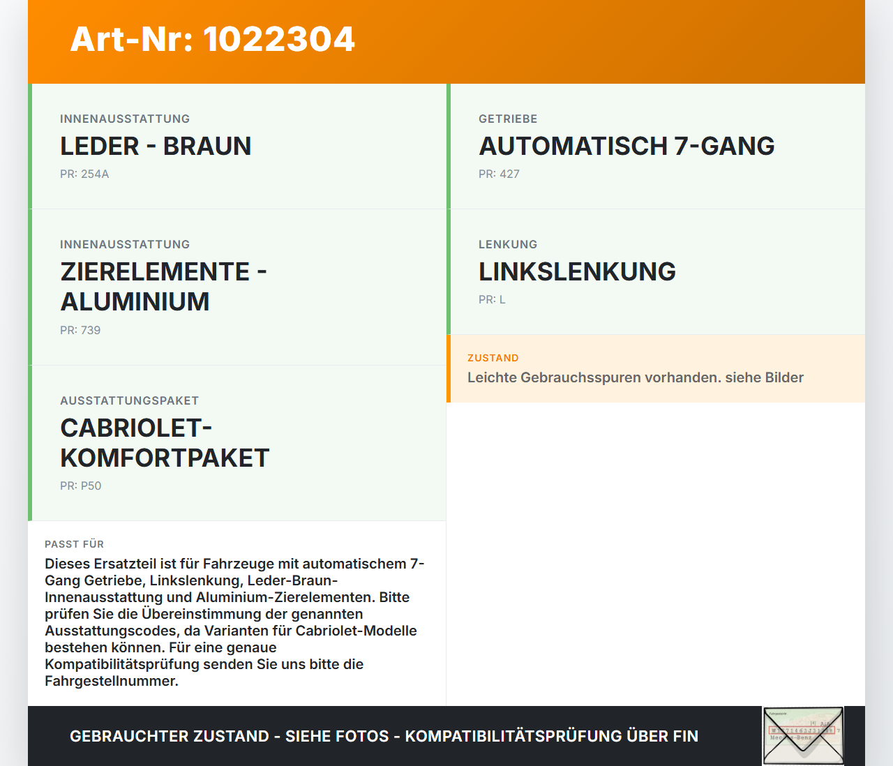 Mercedes E350 A207 10-13 CDI 3,0 170KW Autom Schaltkulisse Schalthebel Mercedes E350 A207 10-13 17.03.2010... Vorschau 3