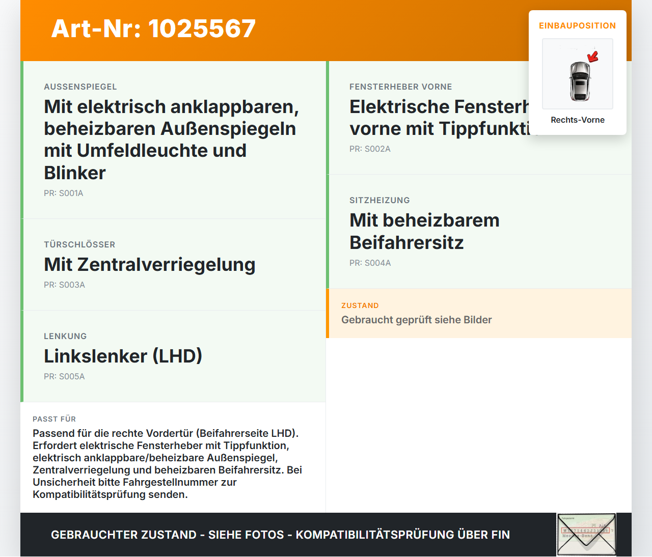 Ford Focus III 3 14-18 Steuergerät ECU Modul Türsteuergerät Rechts Vorne Ford Focus III 3 14-18 30.09.2016... Vorschau 3