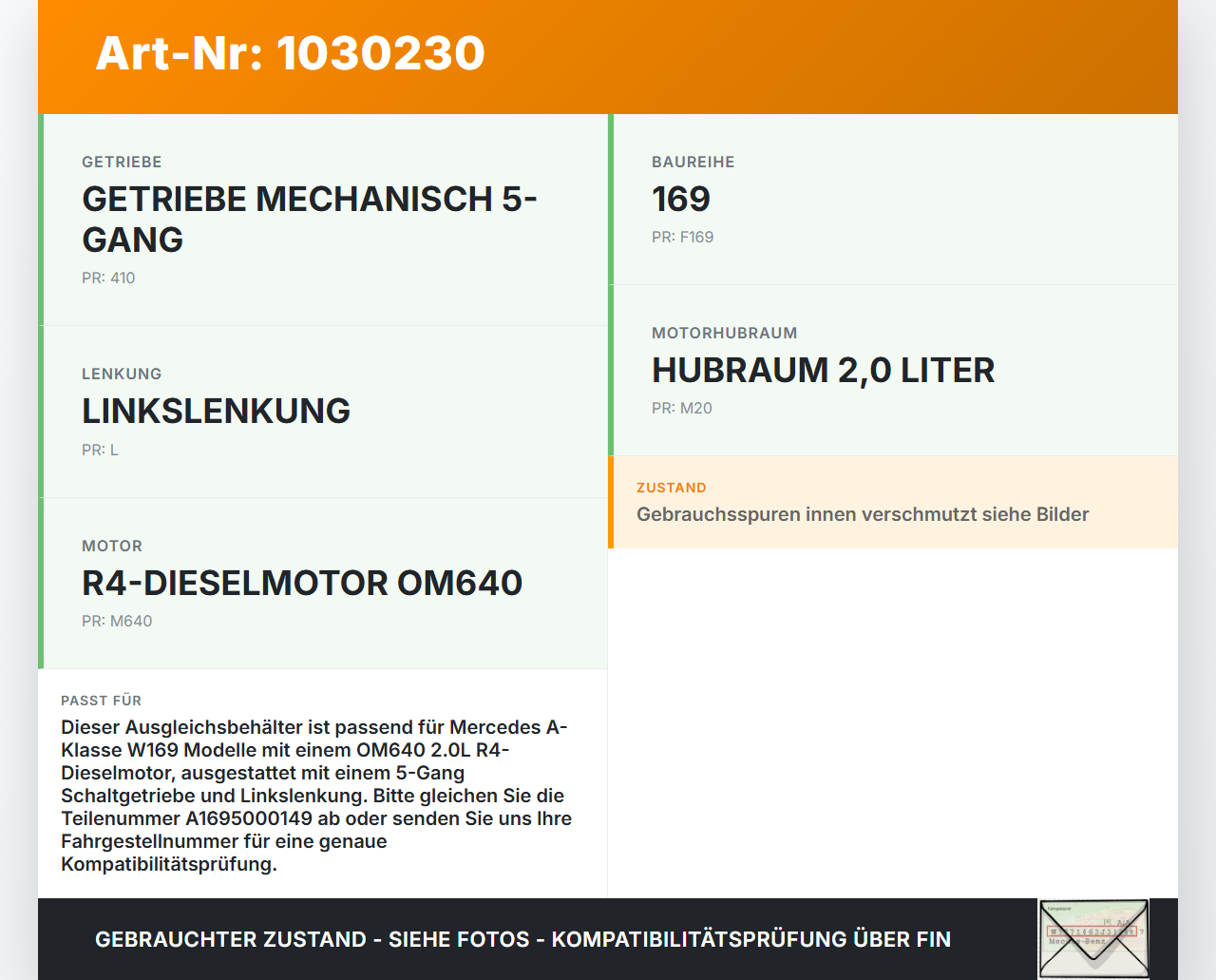 Mercedes A160 W169 08-12 CDI 1,5 60KW Ausgleichsbehälter für Kühlmittel Mercedes A160 W169 08-12 22.09.2010... Vorschau 3