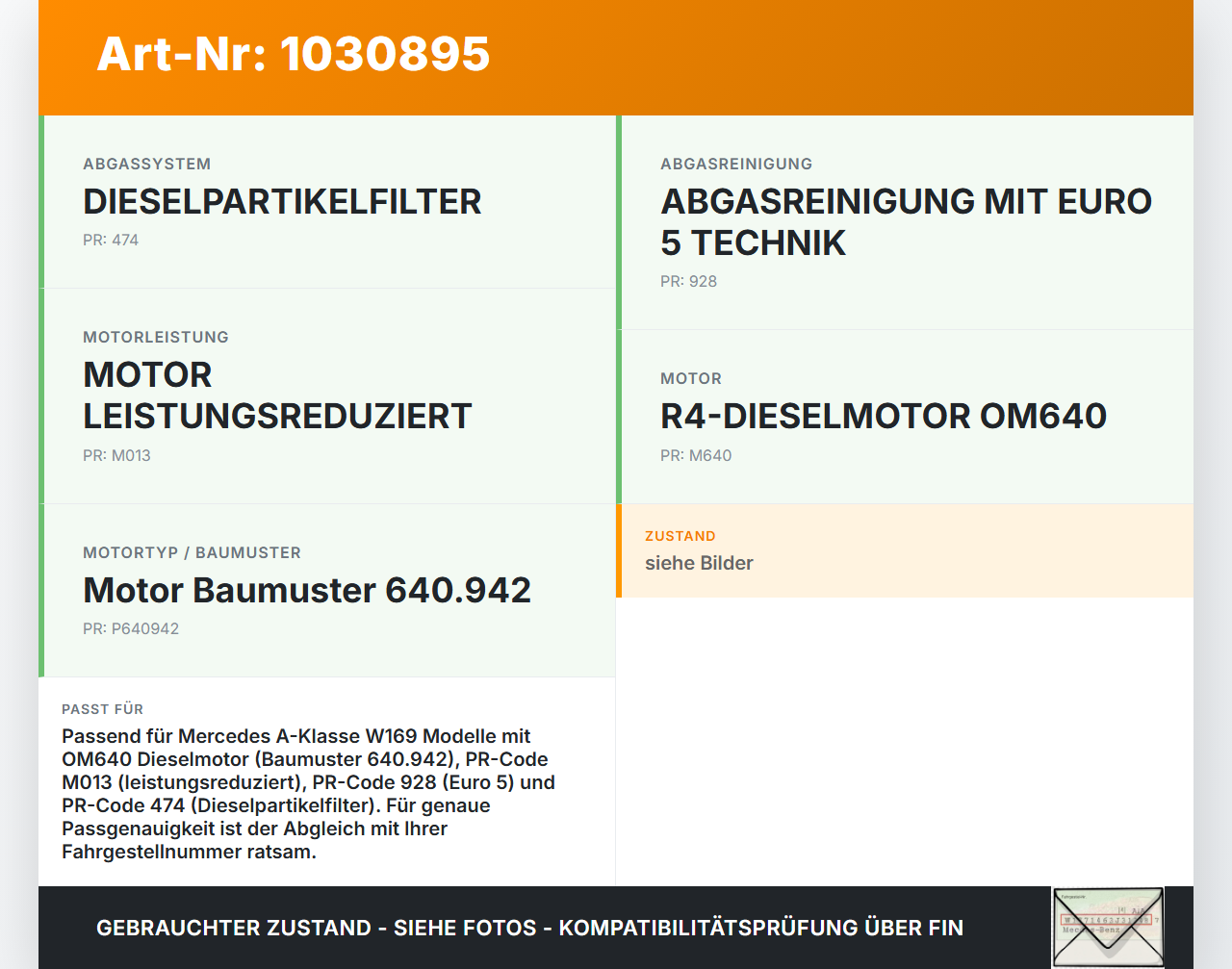 Mercedes A160 W169 08-12 CDI 1,5 60KW 640942 Ventildeckel Zylinderkopfhaube Mercedes A160 W169 08-12 22.09.2010... Vorschau 3