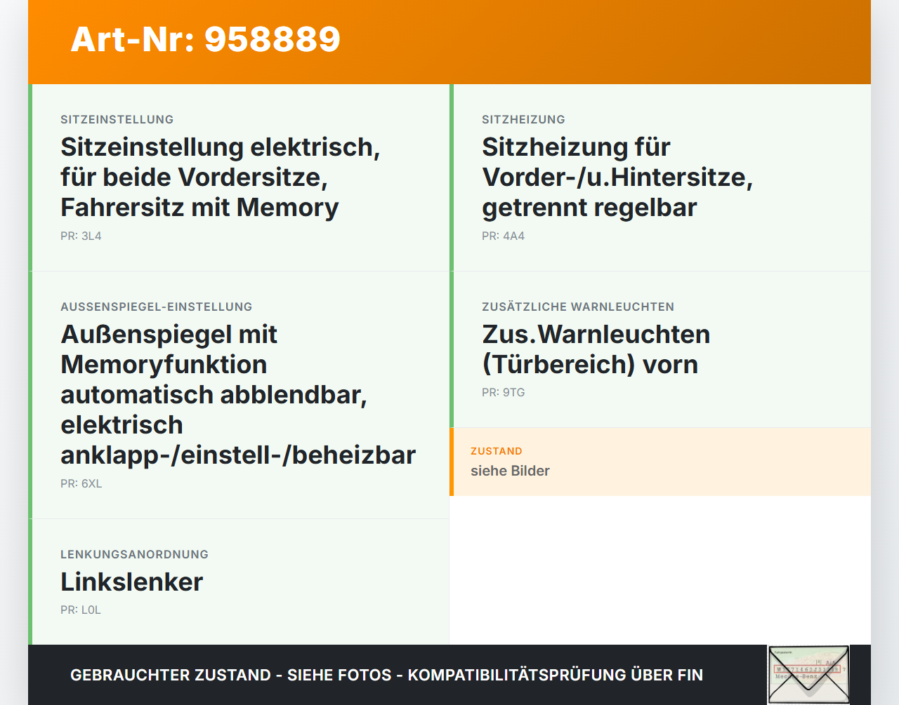 Skoda Superb 3T 13-15 Steuergerät ECU Modul Türsteuergerät SG Skoda Superb 3T 13-15 26.03.2014 8X0959792H gebraucht Vorschau 3