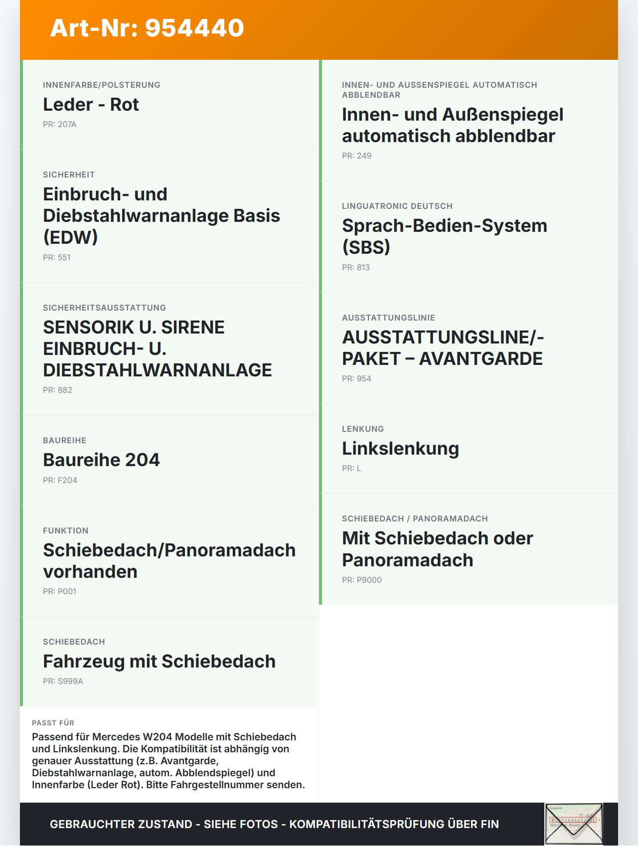 Mercedes W204 C320 07-14 Innenleuchte Innenraumleuchte Schiebedachschalter Mercedes W204 C320 07-14 30.10.2007... Vorschau 3