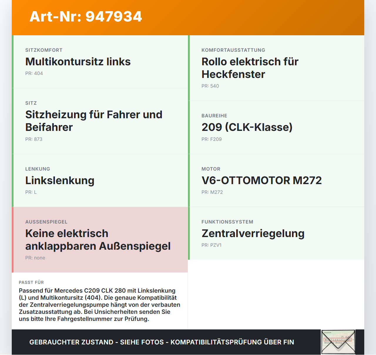 Mercedes C209 CLK 280 05-09 Luftpumpe Luftkompressor ZV Pumpe Zentralverriegelung Mercedes C209 CLK 280 05-09... Vorschau 3