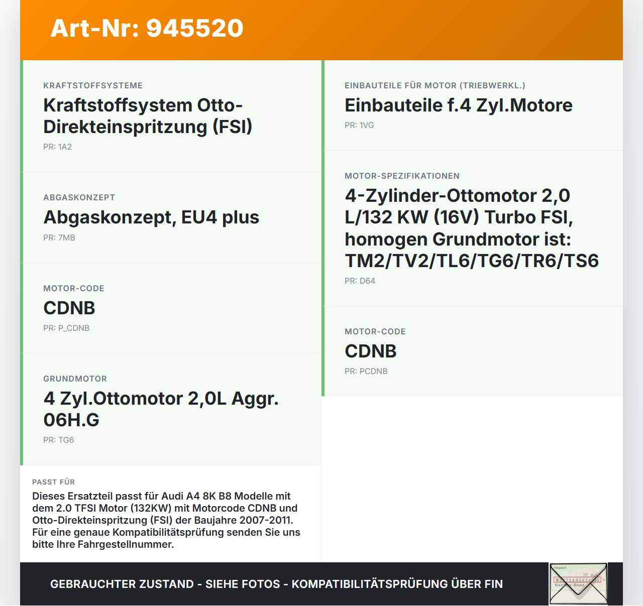 Audi A4 8K B8 07-11 TFSI 2,0 132KW CDNB Ansaugbrücke Ansaugkrümmer Audi A4 8K B8 07-11 29.10.2009 06H133201AF... Vorschau 3
