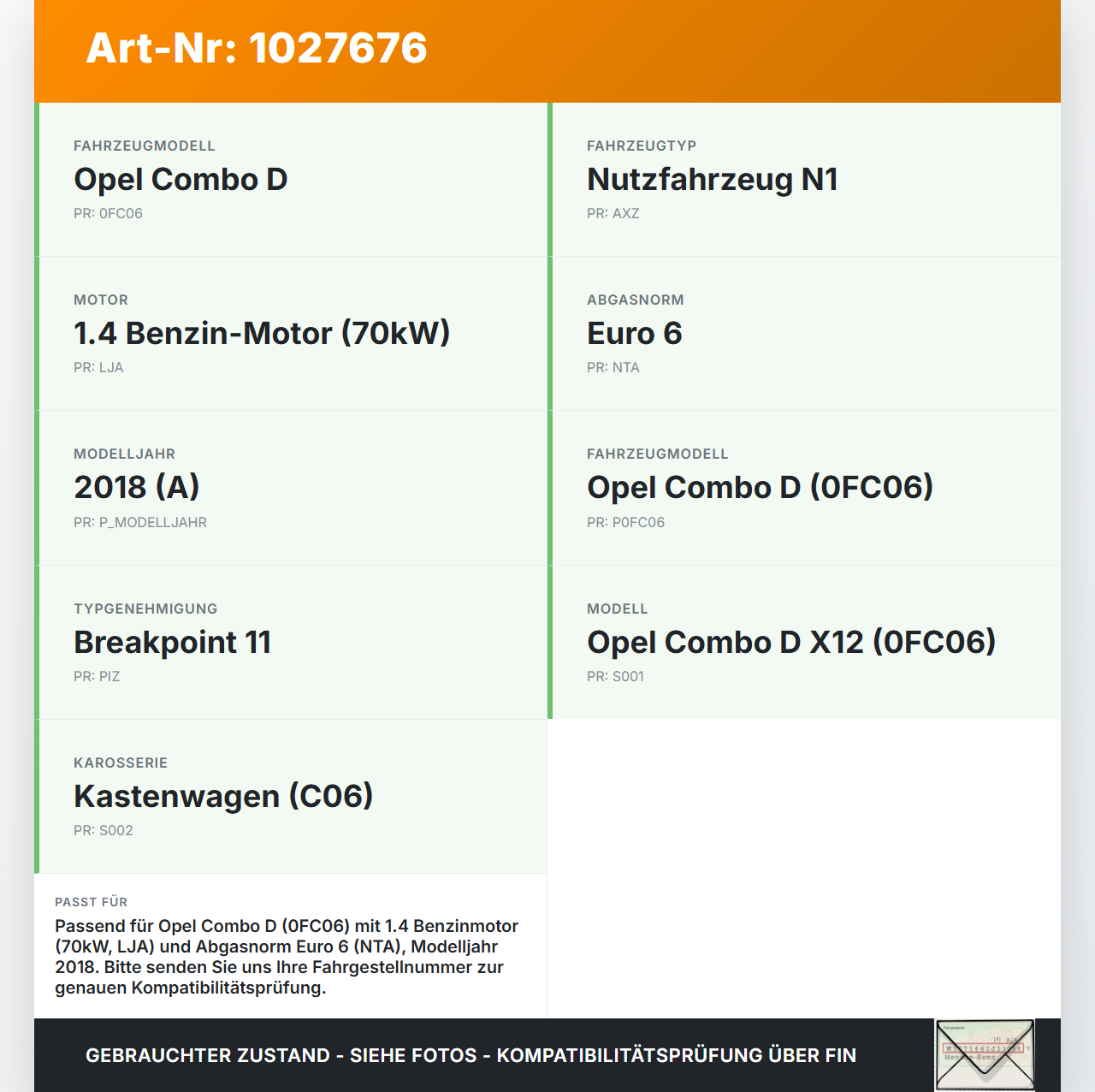 Opel Combo D X12 11-18 1,4 70KW LJA Ansaugbrücke Ansaugkrümmer Saugrohr Opel Combo D X12 11-18 09.04.2018... Vorschau 3