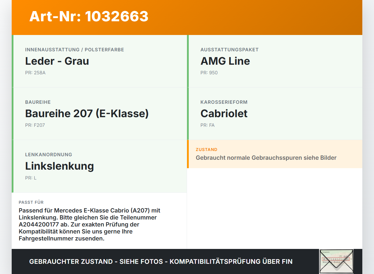 Mercedes A207 E250 10-13 Handbremshebel Entriegelung f. Handbremse Bremsentriegelung Mercedes A207 E250 10-13... Vorschau 3
